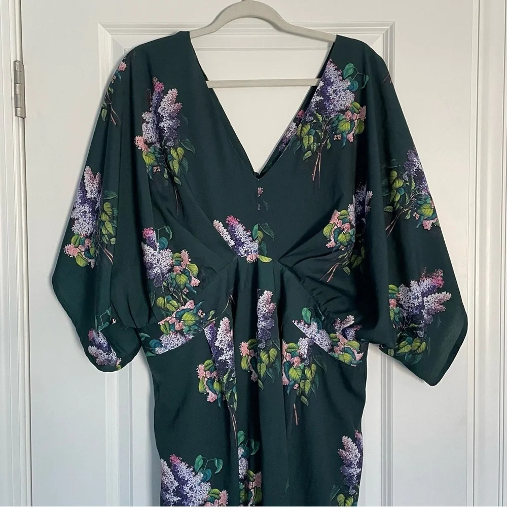 ASOS maternity floral wide leg Jumpsuit 29050 - Picture 4 of 15